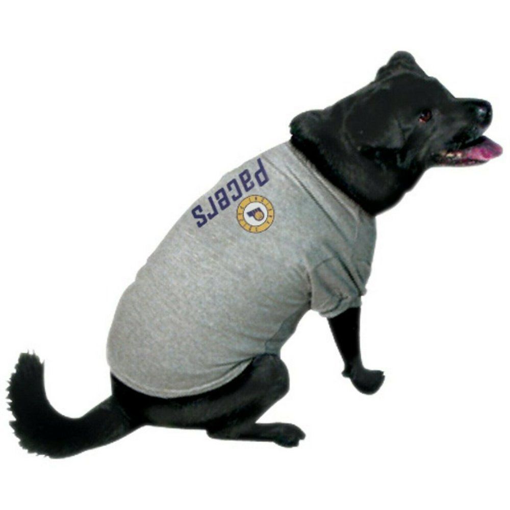 NWT Indiana Pacers Pet T-Shirt in Gray • Medium
